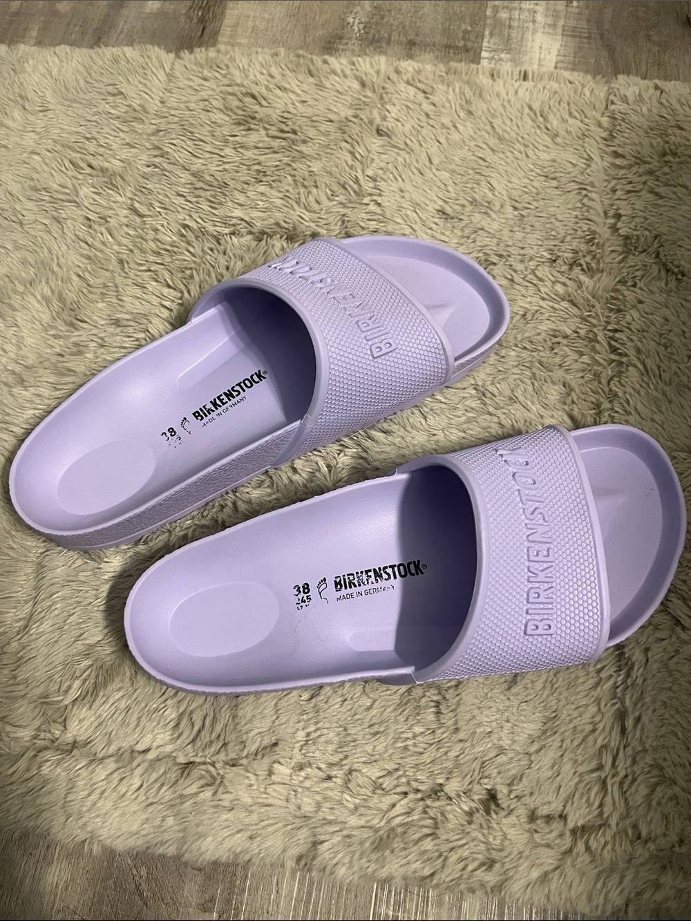 Birkenstock Lilac EVA Slide Sandals